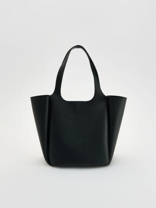 Zdjęcie produktu Reserved - Torebka shopper - czarny
