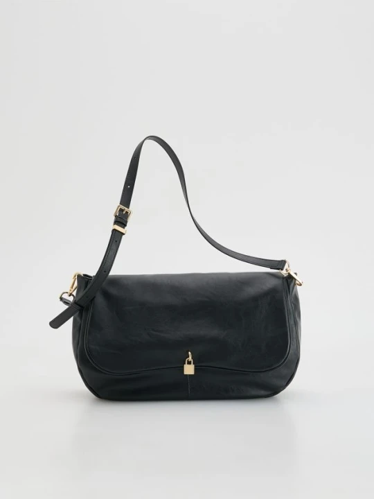 Zdjęcie produktu Reserved - Torebka shopper - czarny