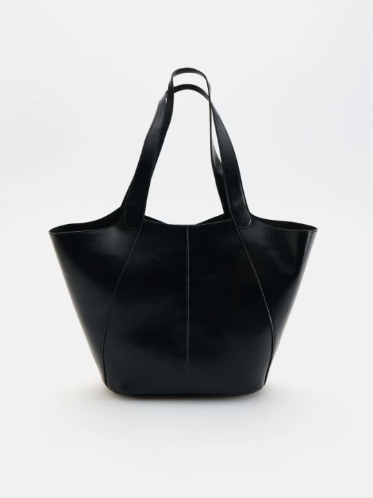 Zdjęcie produktu Reserved - Torebka shopper - czarny