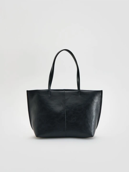 Zdjęcie produktu Reserved - Torebka shopper - czarny