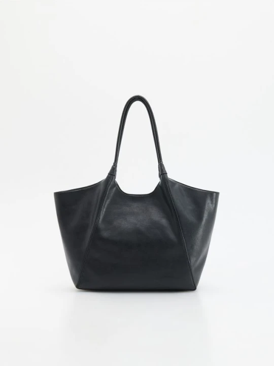 Zdjęcie produktu Reserved - Torebka shopper - czarny