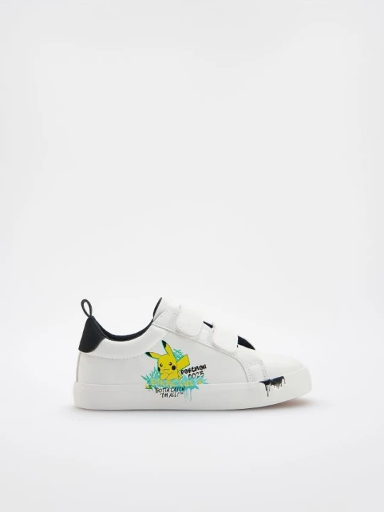 Zdjęcie produktu Reserved - Trampki Pokémon - biały