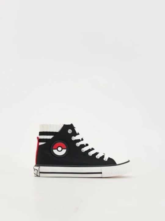 Zdjęcie produktu Reserved - Trampki Pokémon - czarny