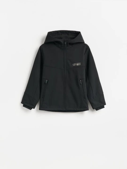 Zdjęcie produktu Reserved - Wodoodporna kurtka softshell - czarny