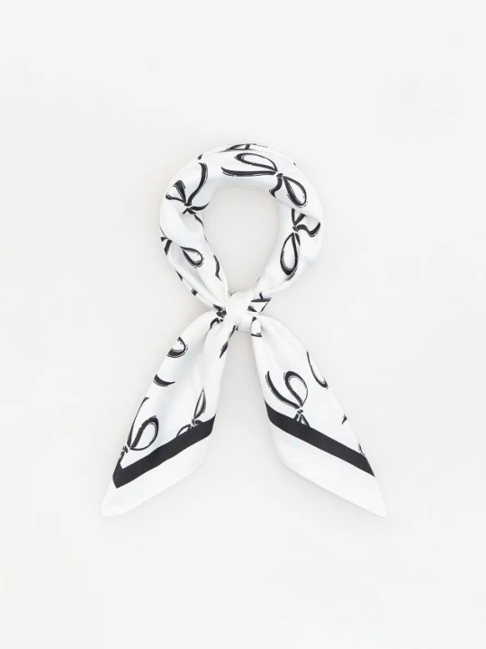 Zdjęcie produktu Reserved - Wzorzysta bandana - złamana biel