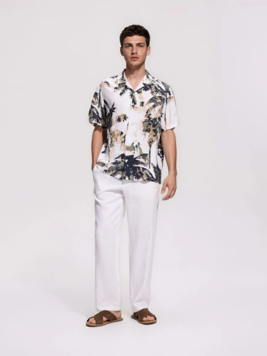 Zdjęcie produktu Reserved - Wzorzysta koszula comfort fit - wielobarwny