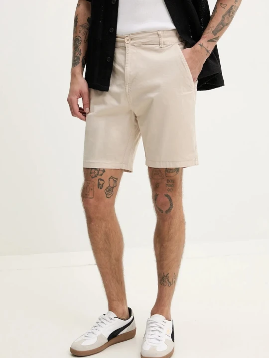 Zdjęcie produktu Resteröds szorty Chin shorts beżowy