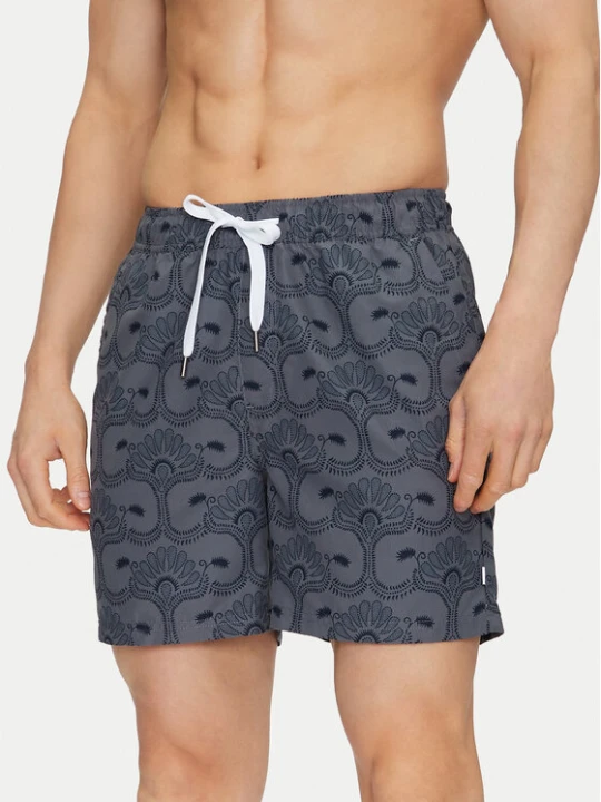 Zdjęcie produktu Resteröds Szorty kąpielowe Willy 55251 6460 Szary Regular Fit