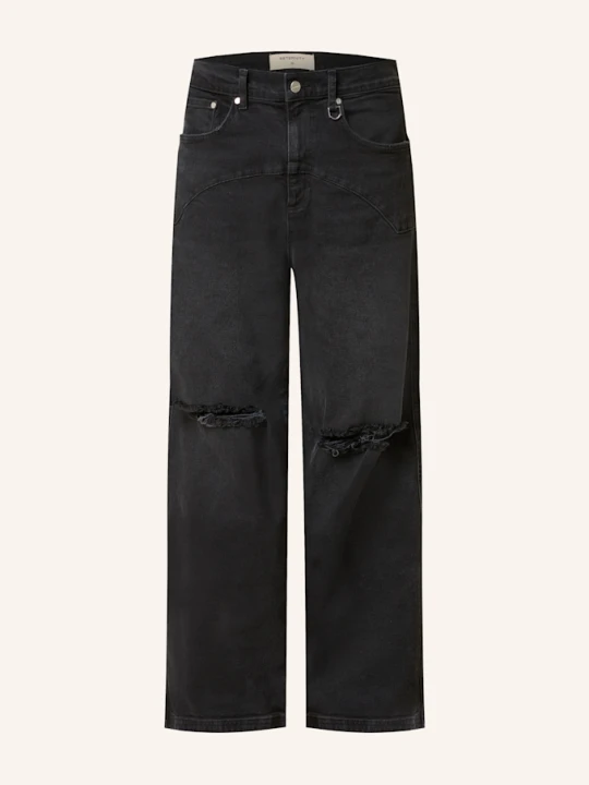 Zdjęcie produktu Reternity Jeansy Destroyed Baggy Fit schwarz WASHED BLACK