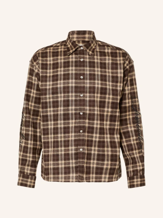 Zdjęcie produktu Reternity Koszula Flanelowa Somewhere Somehow Comfort Fit braun