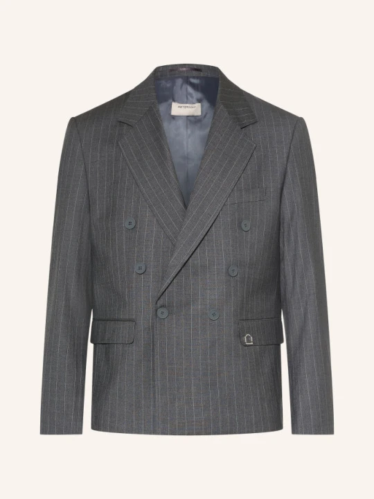 Zdjęcie produktu Reternity Marynarka Garniturowa Signe Regular Fit grau PINSTRIPE GREY