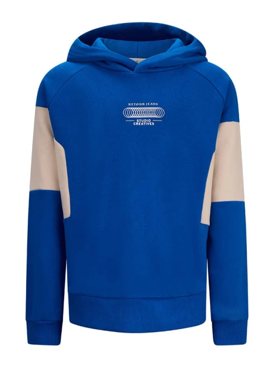 Zdjęcie produktu Retour Bluza "Andy" w kolorze niebiesko-beżowym rozmiar: 170 / 176