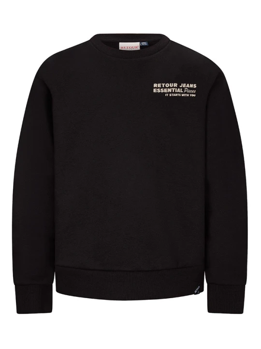 Zdjęcie produktu Retour Bluza "Borya" w kolorze czarnym rozmiar: 122 / 128