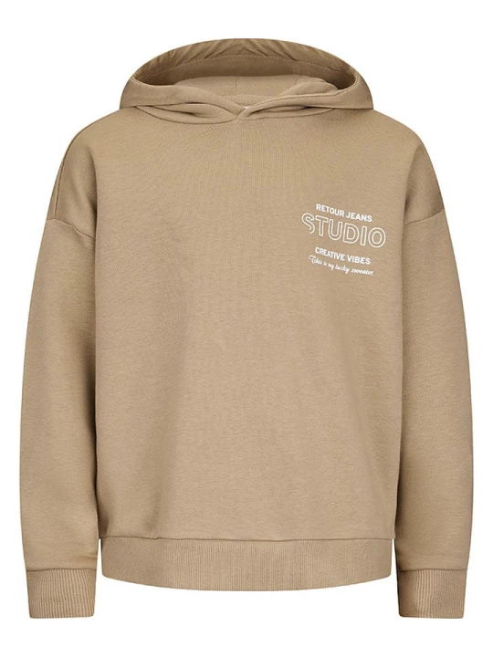 Zdjęcie produktu Retour Bluza "Charlie" w kolorze jasnobrązowym rozmiar: 164