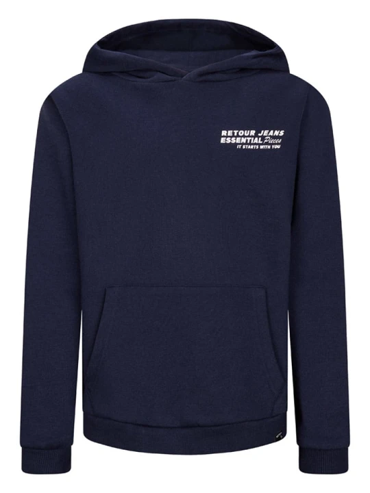 Zdjęcie produktu Retour Bluza "Czar" w kolorze granatowym rozmiar: 122 / 128