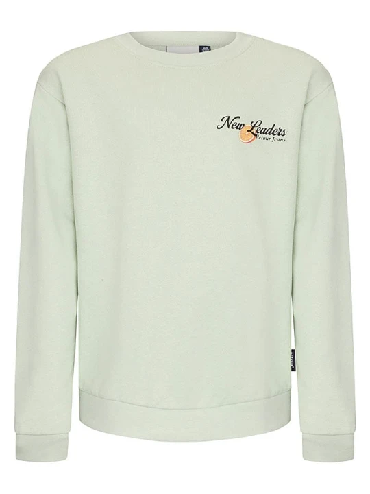 Zdjęcie produktu Retour Bluza "Manny" w kolorze zielonym rozmiar: 158/164