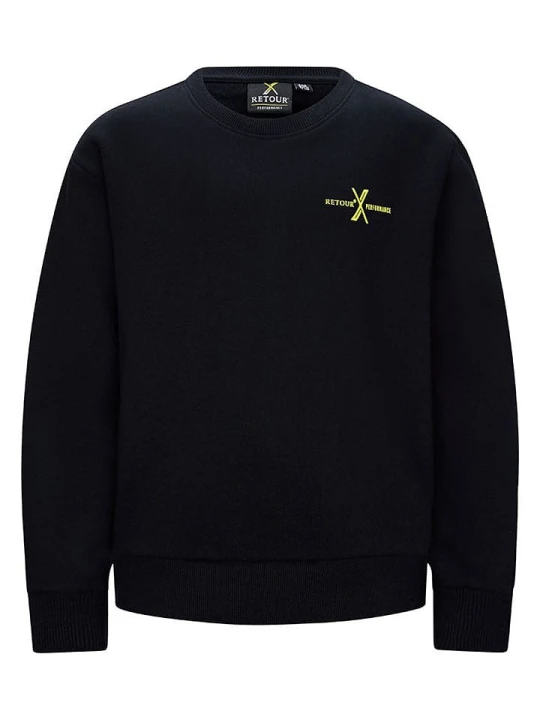 Zdjęcie produktu Retour Bluza "Steel" w kolorze czarnym rozmiar: 134 / 140