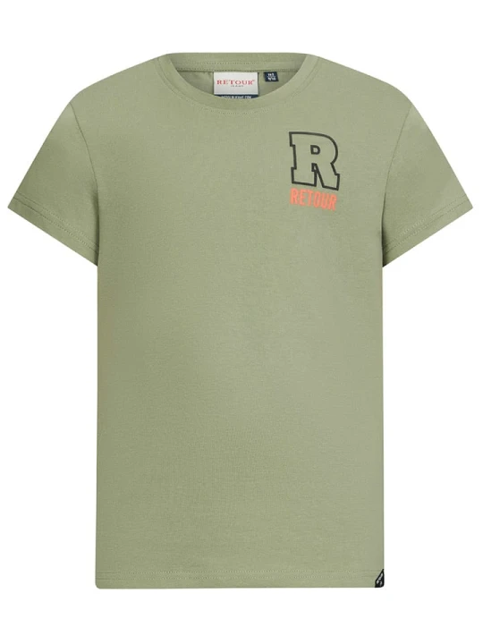 Zdjęcie produktu Retour Koszulka "Benneth" w kolorze khaki rozmiar: 152