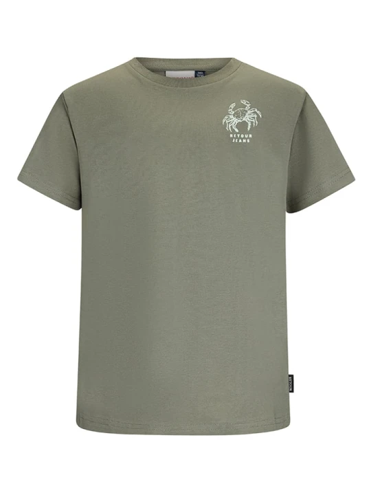 Zdjęcie produktu Retour Koszulka "Damon" w kolorze khaki rozmiar: 146 / 152