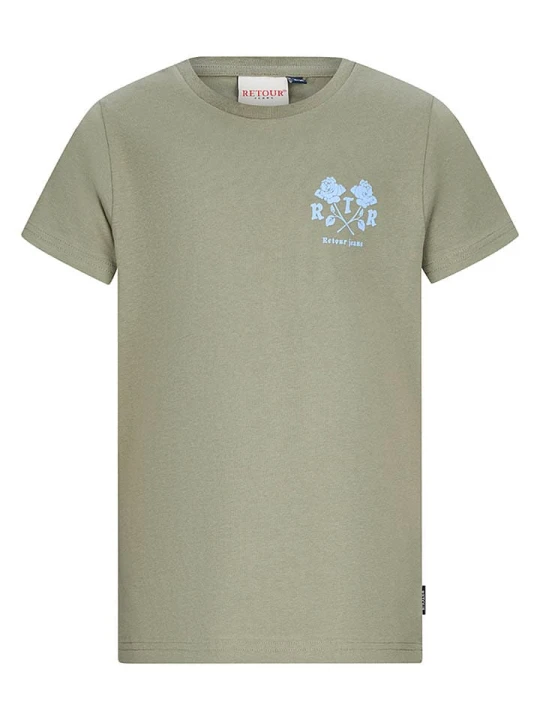 Zdjęcie produktu Retour Koszulka "Elwin" w kolorze khaki rozmiar: 152