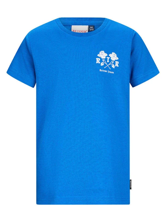 Zdjęcie produktu Retour Koszulka "Elwin" w kolorze niebieskim rozmiar: 128