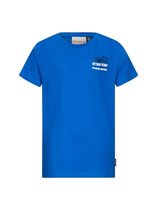 Zdjęcie produktu Retour Koszulka "Nathan" w kolorze niebieskim rozmiar: 134/140