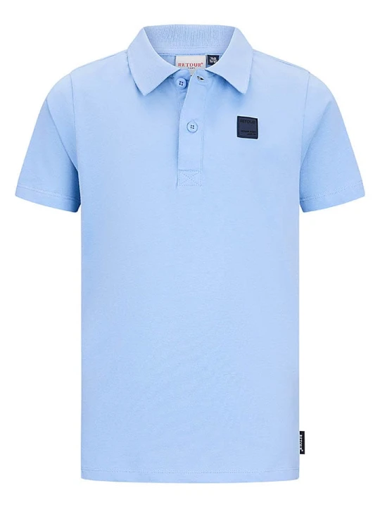 Zdjęcie produktu Retour Koszulka polo "Anton" w kolorze błękitnym rozmiar: 176