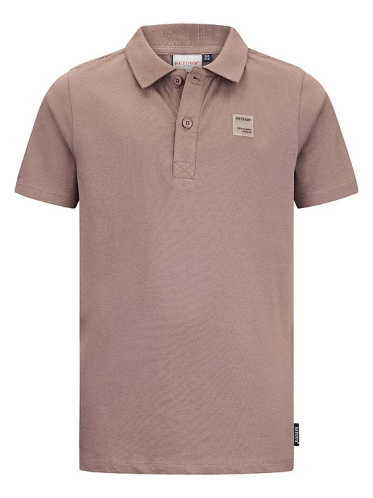 Zdjęcie produktu Retour Koszulka polo "Anton" w kolorze jasnobrązowym rozmiar: 164
