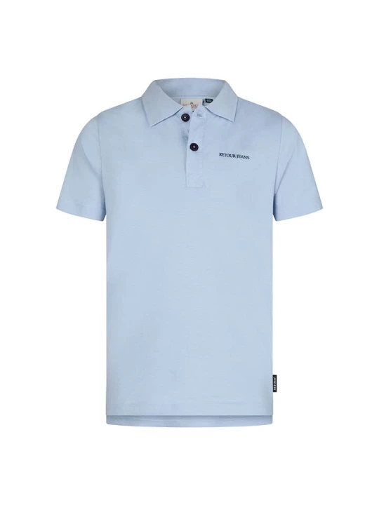 Zdjęcie produktu Retour Koszulka polo "Antony" w kolorze błękitnym rozmiar: 170 / 176
