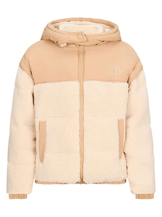 Zdjęcie produktu Retour Kurtka polarowa 2w1 "Chloé" w kolorze beżowym rozmiar: 116