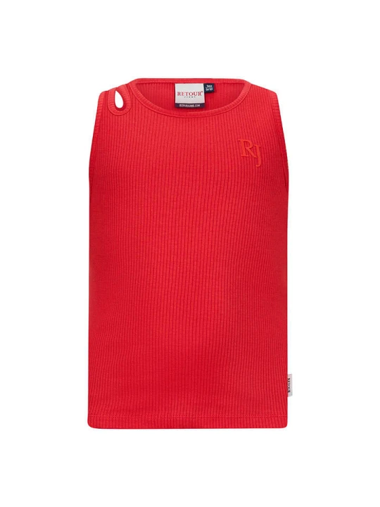 Zdjęcie produktu Retour Top "Gail" w kolorze czerwonym rozmiar: 170/176