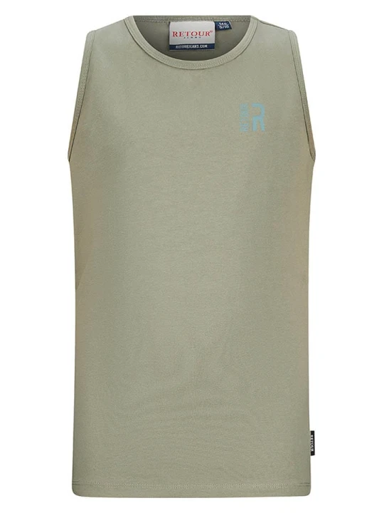 Zdjęcie produktu Retour Top "Maurice" w kolorze khaki rozmiar: 152