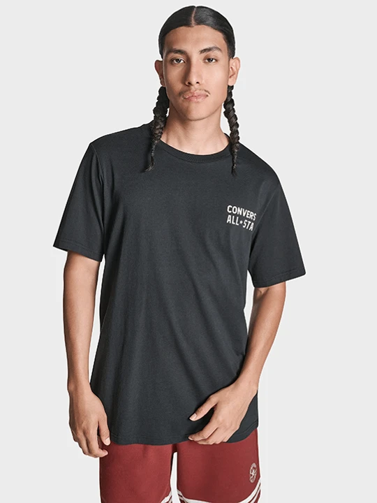 Zdjęcie produktu Retro Chuck Taylor T-Shirt Converse Converse Czarny