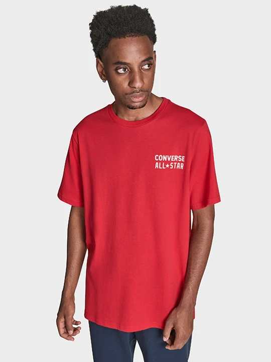 Zdjęcie produktu Retro Chuck Taylor T-Shirt Converse Converse Red