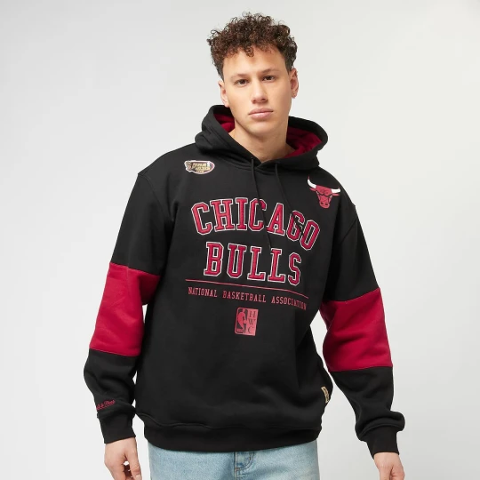 Zdjęcie produktu Retro Fleece Hoodie Vintage Chicago Bulls Mitchell & Ness czarny