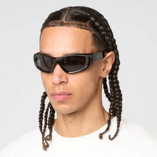 Zdjęcie produktu Retro Oval Shaped Sunglasses SNIPES czarny