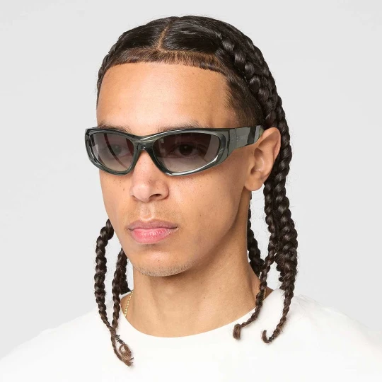 Zdjęcie produktu Retro Oval Shaped Sunglasses SNIPES szary
