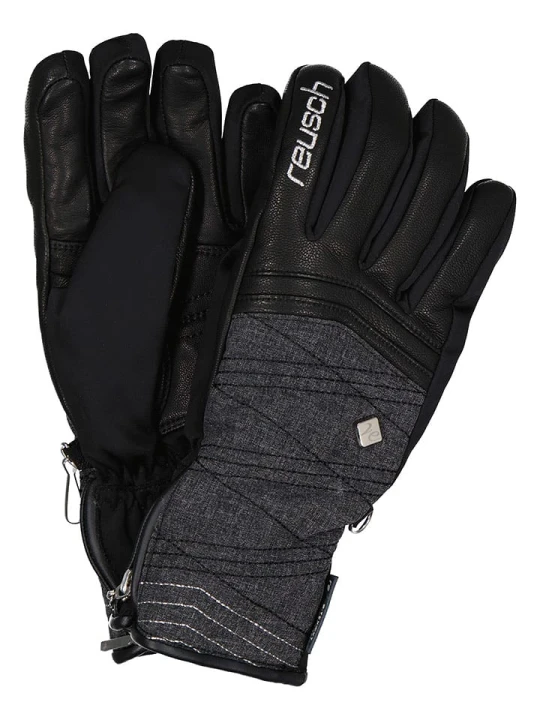 Zdjęcie produktu Reusch Rękawiczki funkcyjne "Amelie R-TEX® XT" w kolorze czarno-szarym rozmiar: 6, 5