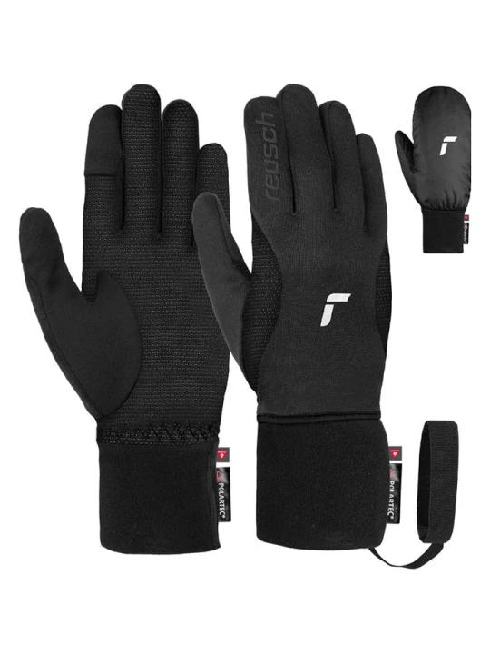 Zdjęcie produktu Reusch Rękawiczki funkcyjne "Baffin TOUCH-TEC" w kolorze czarnym rozmiar: 8