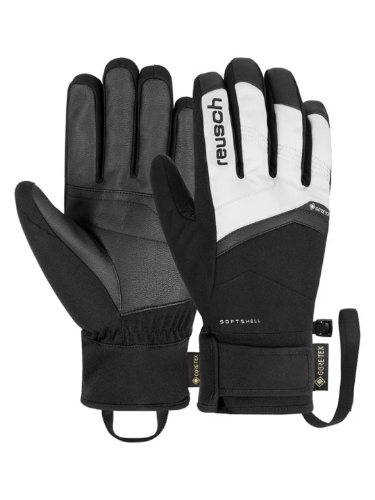 Zdjęcie produktu Reusch Rękawiczki funkcyjne "Blaster GORE-TEX" w kolorze czarno-białym rozmiar: 8