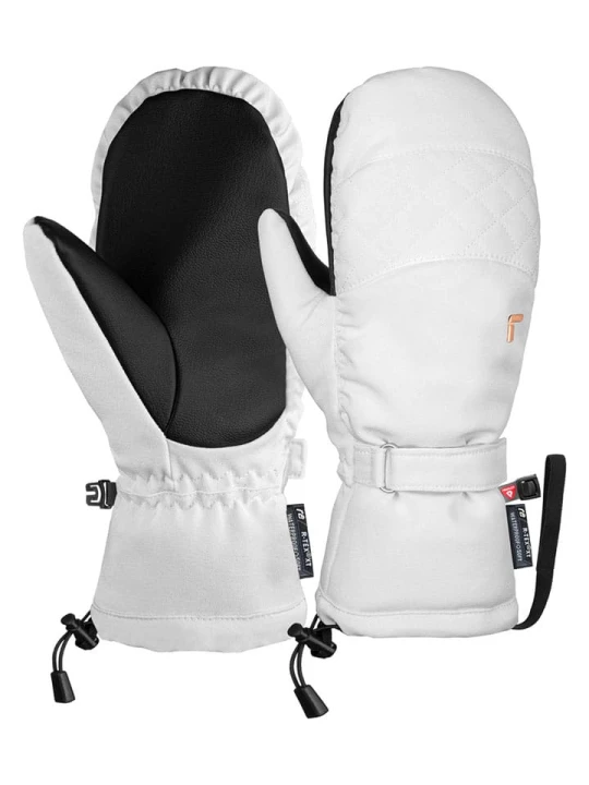Zdjęcie produktu Reusch Rękawiczki funkcyjne "Chloe" w kolorze białym rozmiar: 5