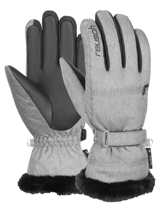 Zdjęcie produktu Reusch Rękawiczki funkcyjne "Luna R-TEX® XT" w kolorze szarym rozmiar: 6, 5