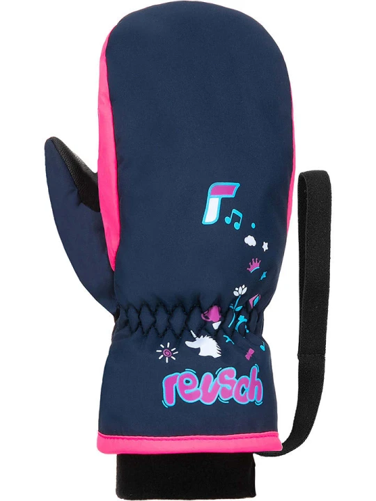 Zdjęcie produktu Reusch Rękawiczki funkcyjne "Reusch Kids" w kolorze różowo-granatowym rozmiar: 0/1