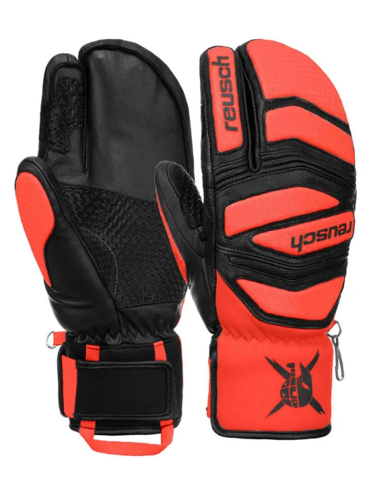 Zdjęcie produktu Reusch Rękawiczki funkcyjne "Worldcup Warrior Lobster" w kolorze czerwonym rozmiar: 7, 5