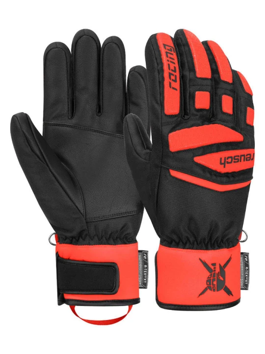 Zdjęcie produktu Reusch Rękawiczki funkcyjne "Worldcup Warrior" w kolorze czerwonym rozmiar: 4