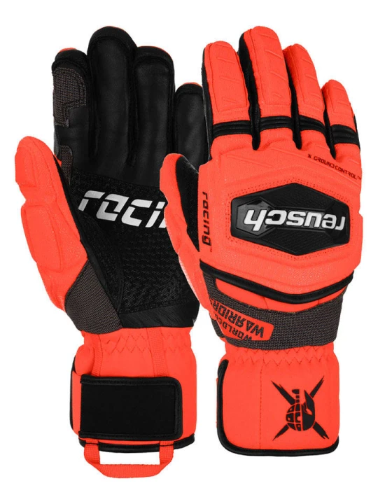 Zdjęcie produktu Reusch Rękawiczki funkcyjne "Worldcup Warrior" w kolorze pomarańczowym rozmiar: 9, 5