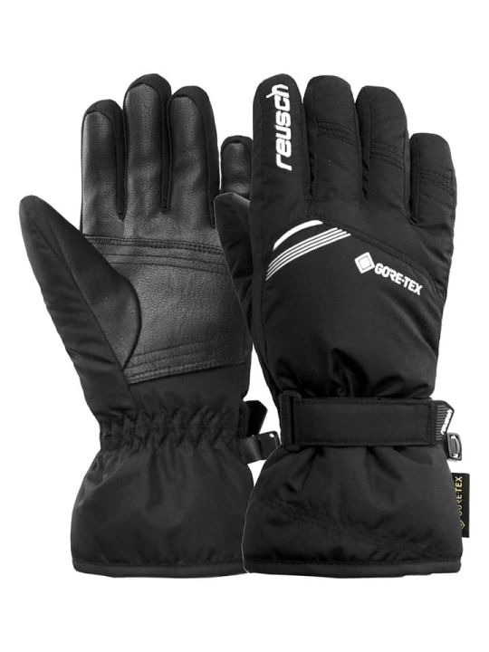 Zdjęcie produktu Reusch Rękawiczki narciarskie "Marzio GTX" w kolorze czarnym rozmiar: 4, 5