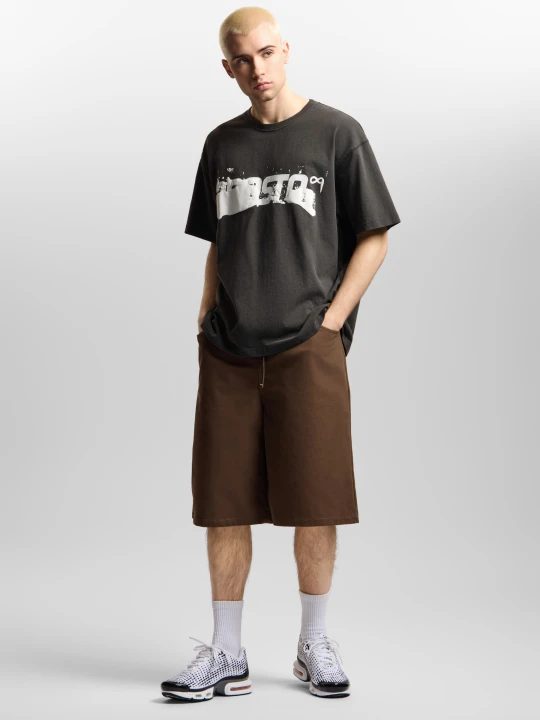 Zdjęcie produktu Reverse krótkie spodenki baggy męskie brązowe Klasyk