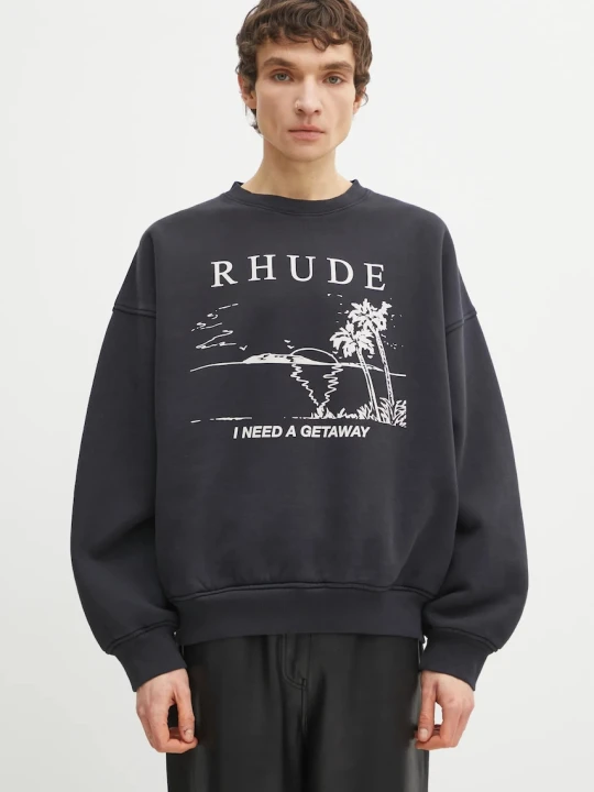 Zdjęcie produktu RHUDE bluza bawełniana I Need A Getaway