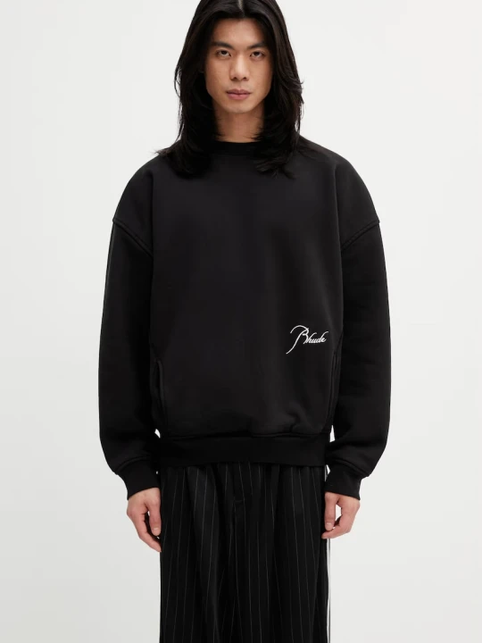 Zdjęcie produktu RHUDE Classique bluza bawełniana męska